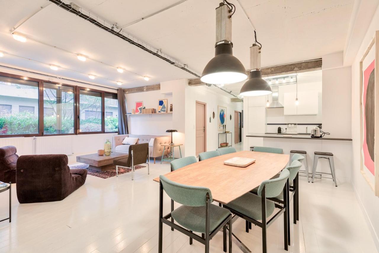 Artist And Design Loft - 10 Guests - 5 Min From Metro Apartment ปารีส ภายนอก รูปภาพ