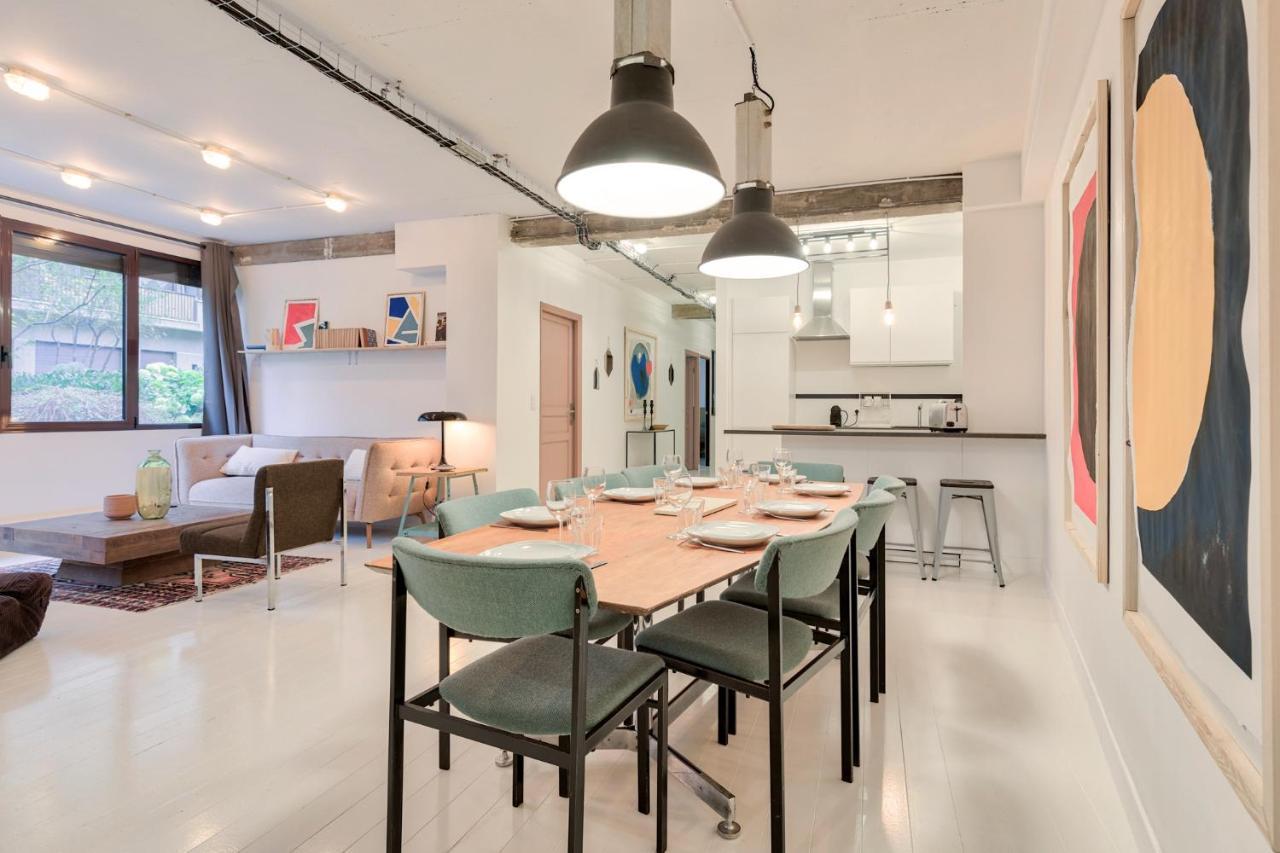 Artist And Design Loft - 10 Guests - 5 Min From Metro Apartment ปารีส ภายนอก รูปภาพ