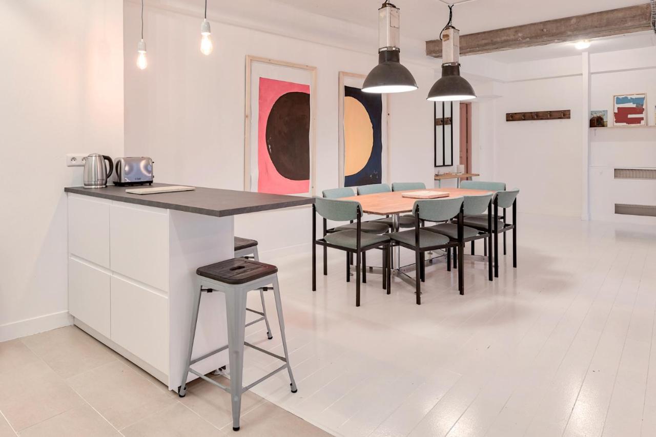 Artist And Design Loft - 10 Guests - 5 Min From Metro Apartment ปารีส ภายนอก รูปภาพ